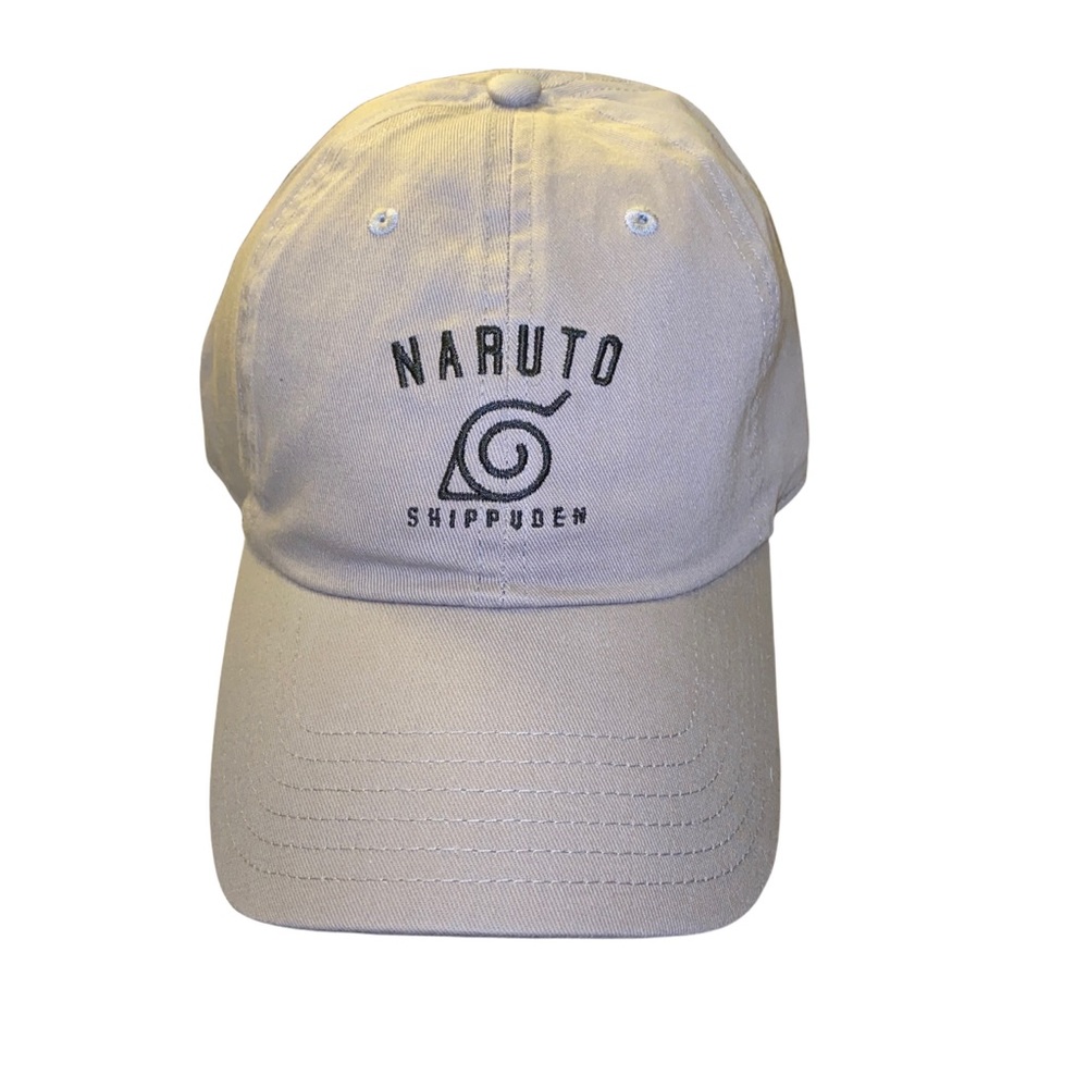 Viz Media Naruto Shippuden Collection Gray Adjustable Dad Hat